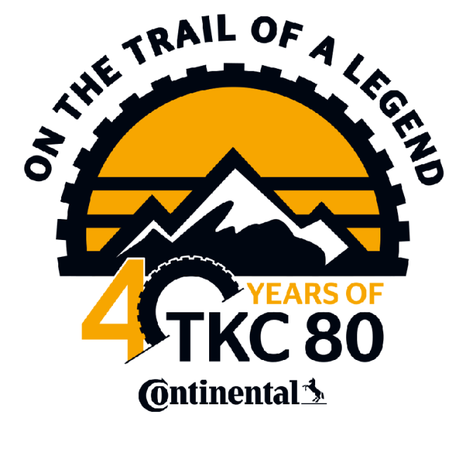 Continental Celebrates 40 Years Of TKC 80 Motorcycle Tyre