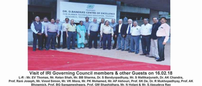 ROLE OF INDIAN RUBBER INSTITUTE IN SKILL DEVELOPMENT – DR. D BANERJEE CENTRE OF EXCELLENCE, AT JSS SCIENCE & TECHNOLOGY UNIVERSITY CAMPUS, MYSORE