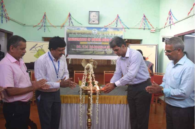 Rubber Demo Project Inaugurated In Chethackal, Kerala