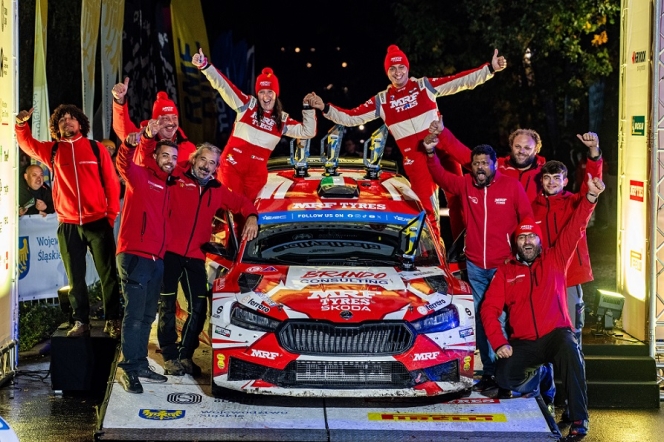 Team MRF Tyres Wins Rally Silesia - Rajd Śląska - Poland 2024