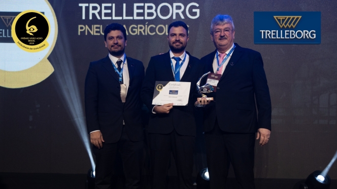 Trelleborg Tires Honoured With ‘Best Agriculture Tyre’ Trophy At Visão Agro Brazil Awards 