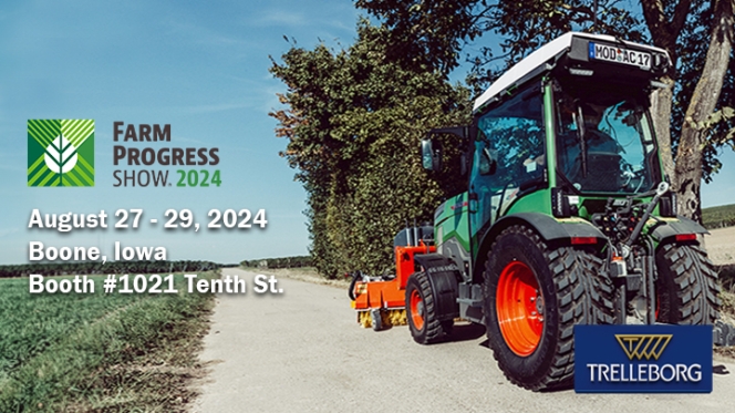 Trelleborg to Showcase Sustainable Tyres at Farm Progress Show