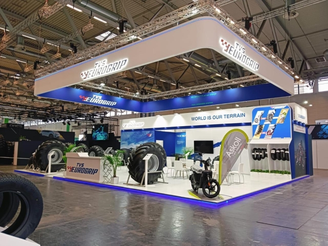 TVS Srichakra launches steel belted agro industrial radial tyres at The Tire Cologne 2024